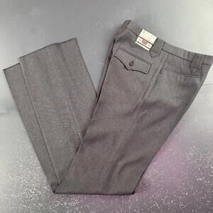 VTG Levis Dress Slacks Men 30 Gray Wool Blend Western Suit Pant NWT
